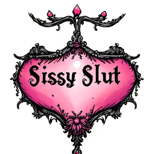 "Sissy Slut" "Sissy Slut" "slave" "womb tattoo" tattoo design idea