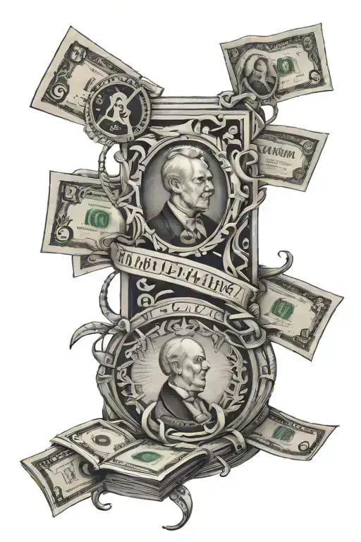 Money Maker tattoo design idea