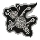 belly button  tattoo design idea