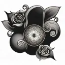 belly button  tattoo design idea