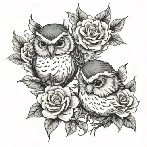 tits tattoo design idea