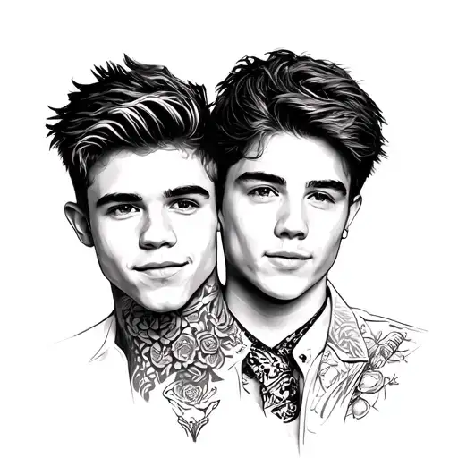 one direction and bts tattoo design idea