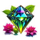 sims plumbob tattoo design idea