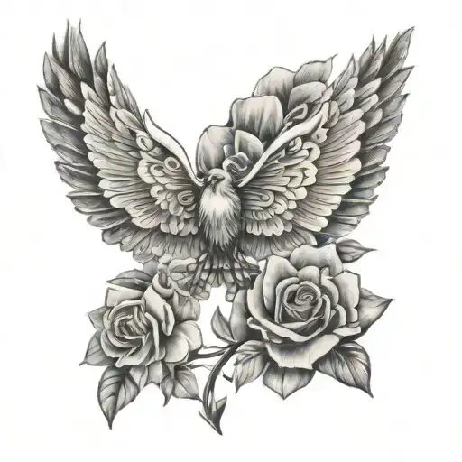 Grandma Memorial tattoo design idea