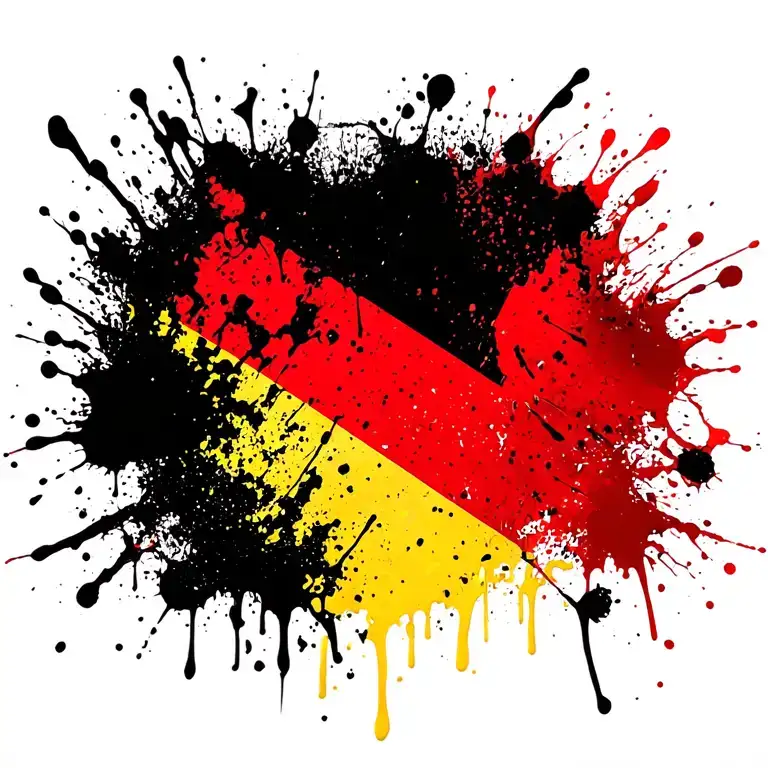 Germany loyalty loyalty home tattoo design idea