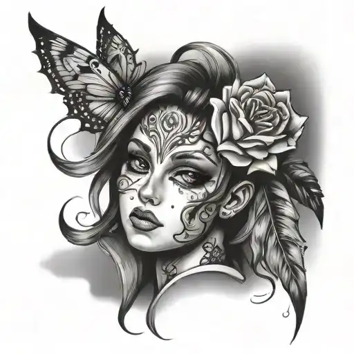 Femboy tattoo design idea