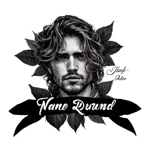 name written inside tattoo design idea