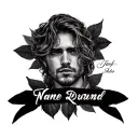 name written inside tattoo design idea