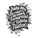 Job Bible verse tattoo design idea