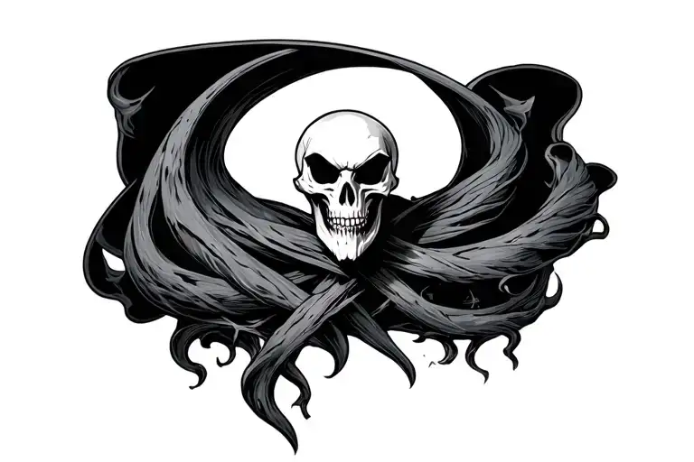 death eater mark tattoo design idea