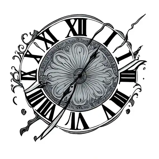 2006 In Roman Numerals tattoo design idea