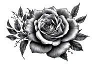 nothing last's forever & always tattoo design idea