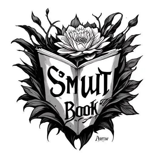 Smut Book tattoo design idea