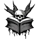 Smut Book tattoo design idea