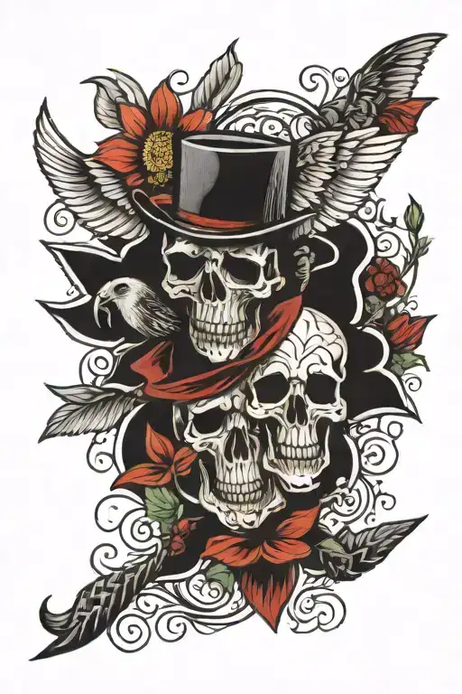 Australian outlaws tattoo design idea