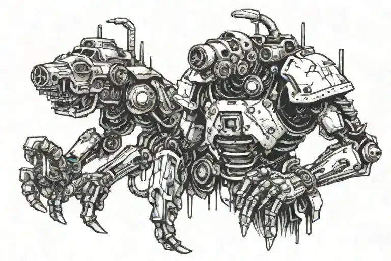 fallout 3 yao woe tattoo design idea