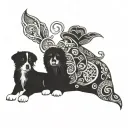 Paisley and jaxon tattoo design idea