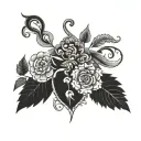 Paisley and jaxon tattoo design idea