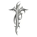 Coverup Abstract Patterns tattoo design idea