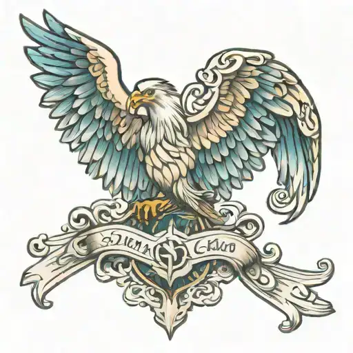 Seraph tattoo design idea