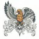 Seraph tattoo design idea