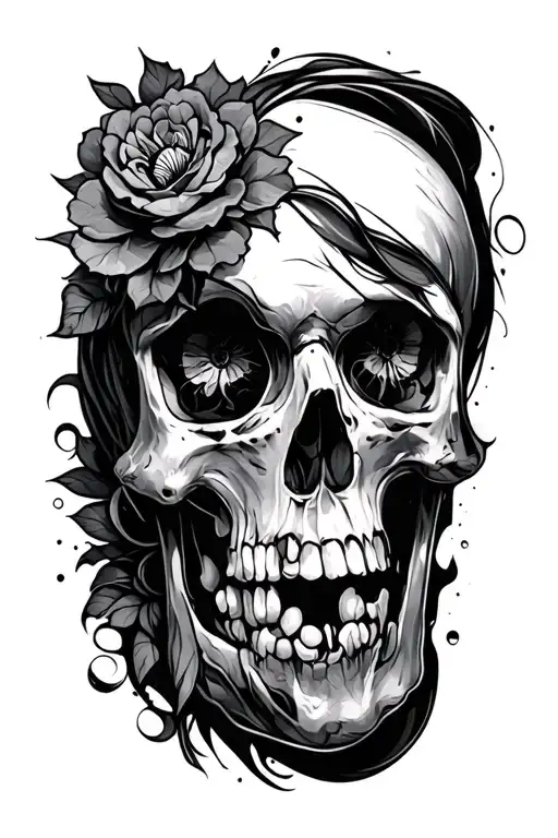 filler background tattoo design idea