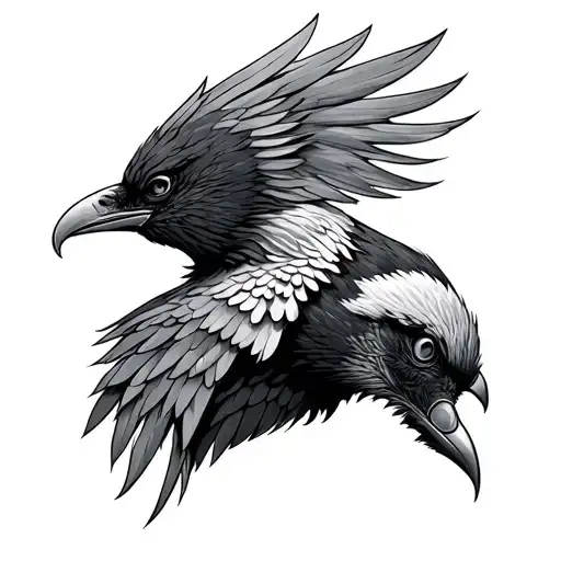 Thunderbird tattoo design idea