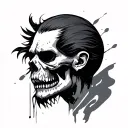 Loner tattoo design idea