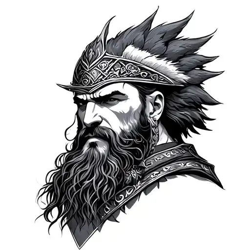 Highlander tattoo design idea