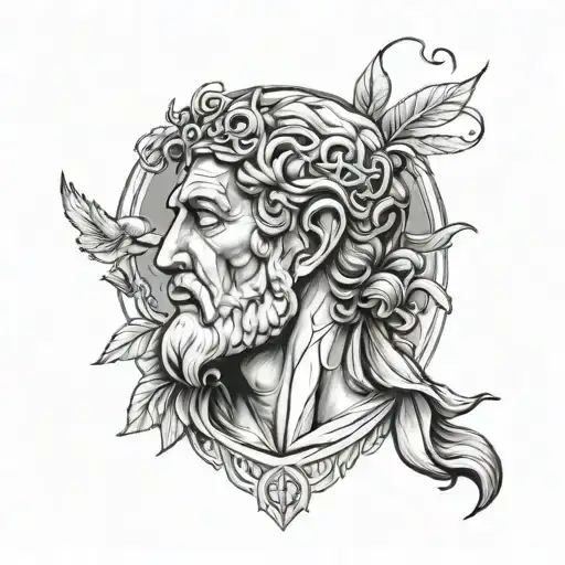 stoic tattoo design idea