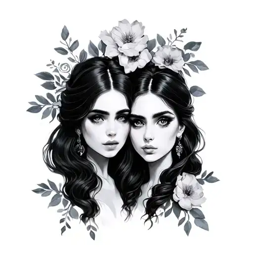 Aiden lily lydia tattoo design idea