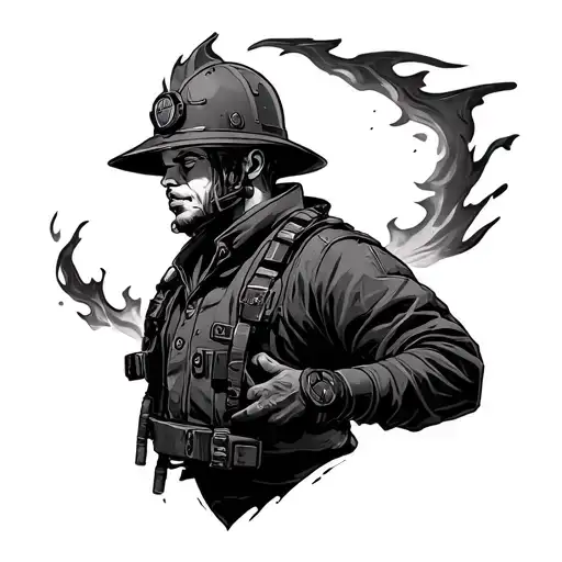 Fire Force tattoo design idea