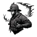 Fire Force tattoo design idea