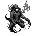 Fire Force tattoo design idea