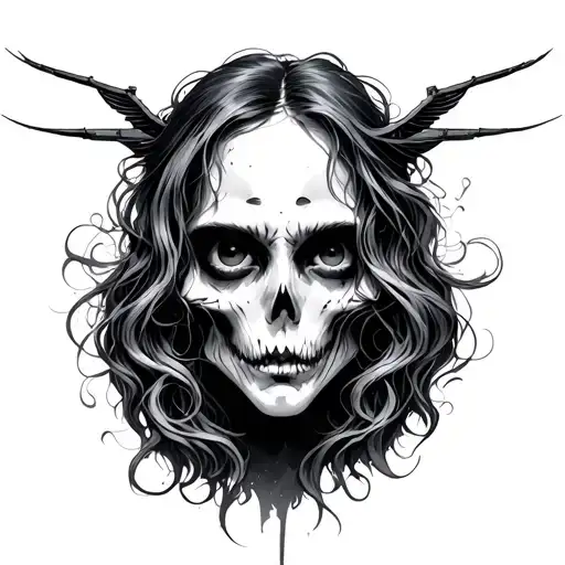 Anxiety tattoo design idea