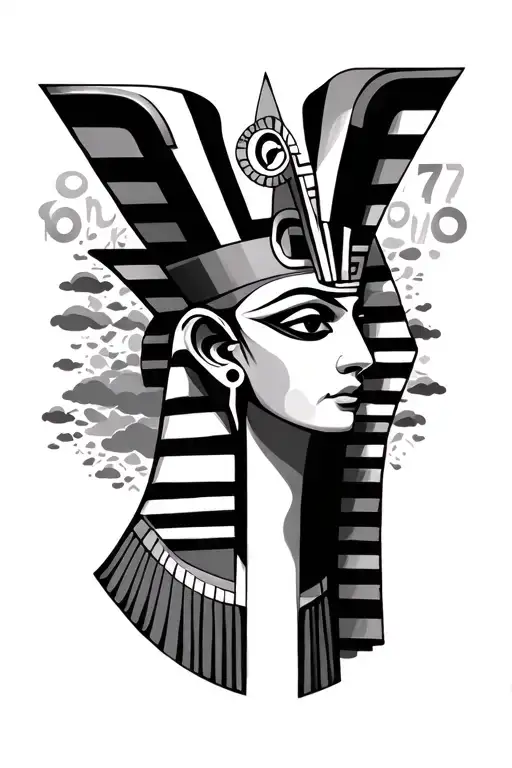 gods , Clouds, 777 , Its my world i does what i wish to, eye of RA, grateful, no regrets,  tattoo design idea