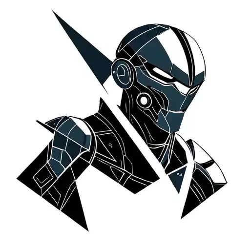 iron giant tattoo design idea