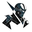 iron giant tattoo design idea