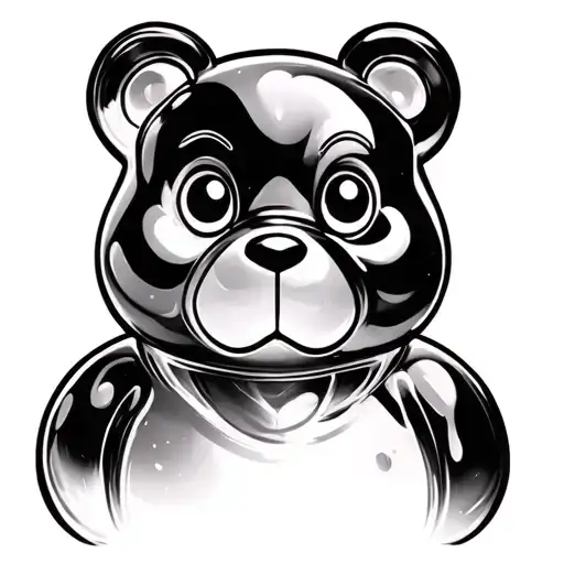 Gummy Bear tattoo design idea