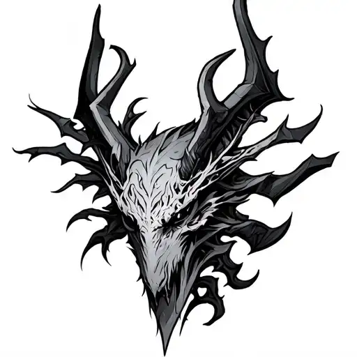 Aatrox tattoo design idea