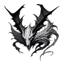 Aatrox tattoo design idea