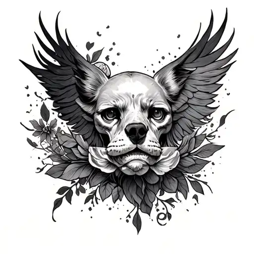 PTSD, fear of depression, fight of suicidal thoughts, strength survival, gentle, revival of self -love violence tattoo design idea