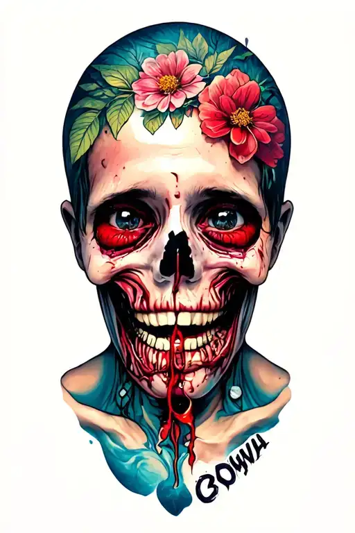 pain heartache,loss, stuck at rock bottom! love drug addiction combined I am a survivor tattoo design idea