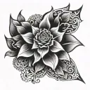 linda &Peter tattoo design idea