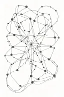 Supernova tattoo design idea