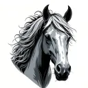 Pale Horse tattoo design idea