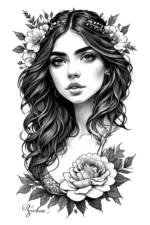 Proverbs 31 tattoo design idea