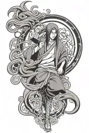 Itachi Uchiha tattoo design idea