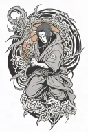 Itachi Uchiha tattoo design idea