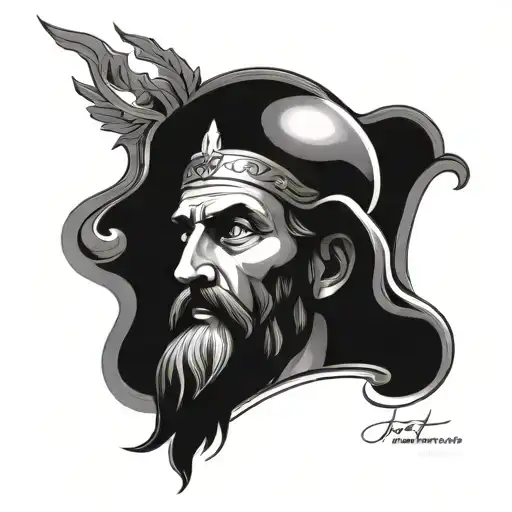 Saint Jude Thaddeus tattoo design idea